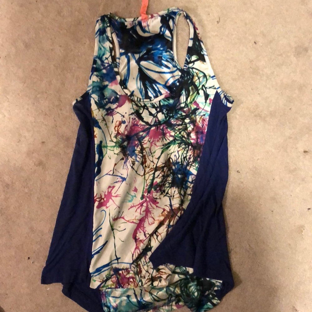 Eight Sixty Silk Paneled Hi-lo Tank